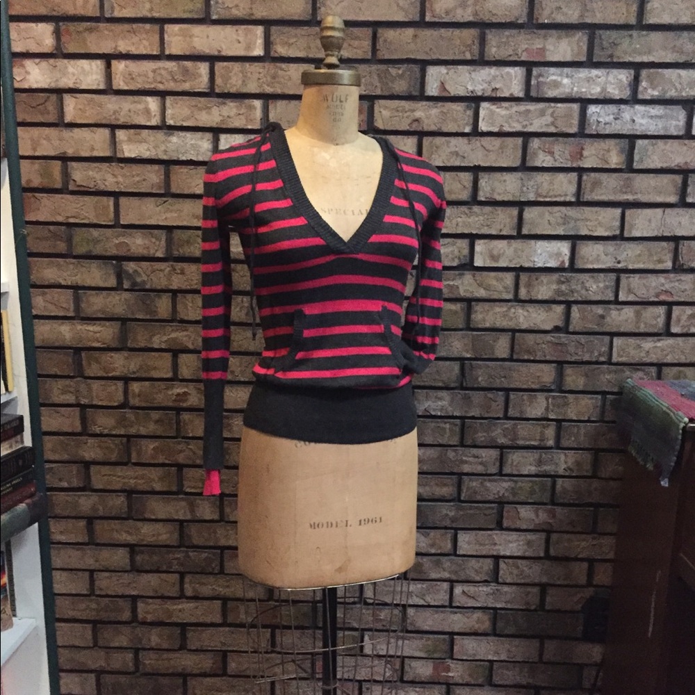 Knit Hoodie w/ Kangaroo Pocket